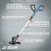 S2K3B2-01 Senix 20 Volt Max 3-Tool Cordless Combo Kit, 10-Inch String Trimmer, Blower & 18-Inch Hedge Trimmer