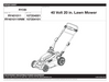 RY401011VNM Ryobi 40 Volt 20"Lawn Mower Parts List RY401011 | DRMower.ca
